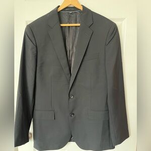 J.Crew Black Ludlow Italian Wool Jacket - New Without Tags - Slim 40R